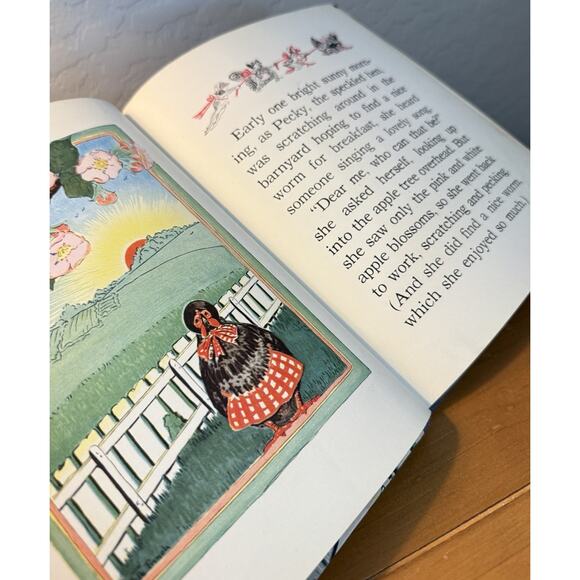 Vintage Children’s Book THE SONG OF THE LITTLE BROWN BIRD Gillette French 1941 - Picture 5 of 13